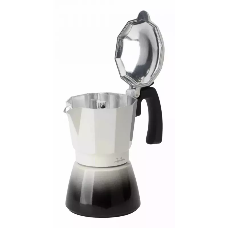 Caffettiera moka JATA HCAF2409 0,45 L nero bianco
