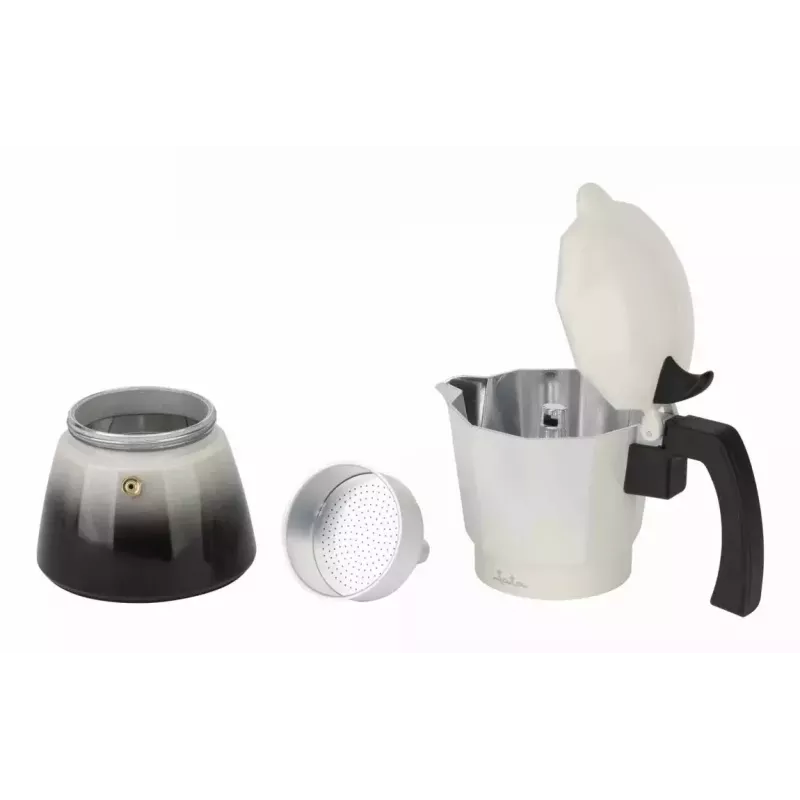 Caffettiera moka JATA HCAF2409 0,45 L nero bianco