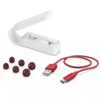 Cuffie Hama Spirit Pocket True Wireless Stereo (TWS) in-ear chiamate/musica Bluetooth bianco