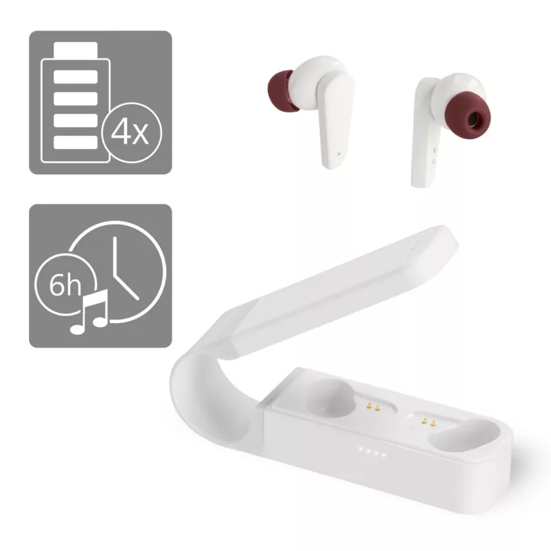 Cuffie Hama Spirit Pocket True Wireless Stereo (TWS) in-ear chiamate/musica Bluetooth bianco