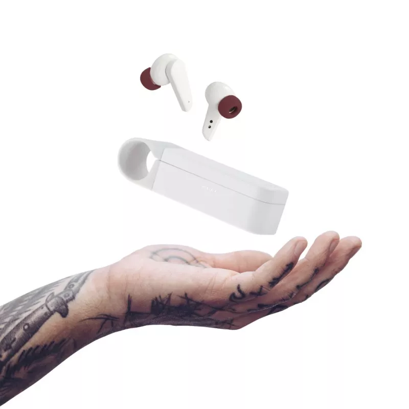 Cuffie Hama Spirit Pocket True Wireless Stereo (TWS) in-ear chiamate/musica Bluetooth bianco