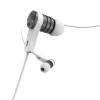 Cuffie Hama Intense con filo in-ear chiamate/musica argento, bianco