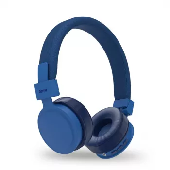 Cuffie Hama Freedom Lit II senza fili con archetto chiamate/musica USB Type-C Bluetooth blu