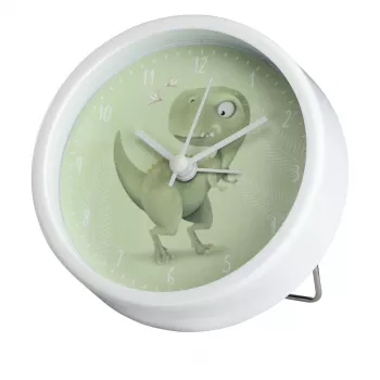 Sveglia meccanica Hama Happy Dino verde, bianco