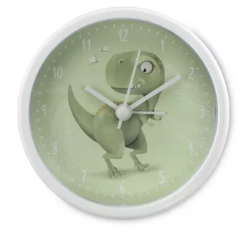 Sveglia meccanica Hama Happy Dino verde, bianco