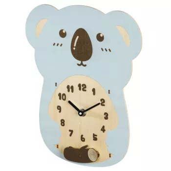 Orologio meccanico a pendolo Hama Koala altro blu, marrone, legno