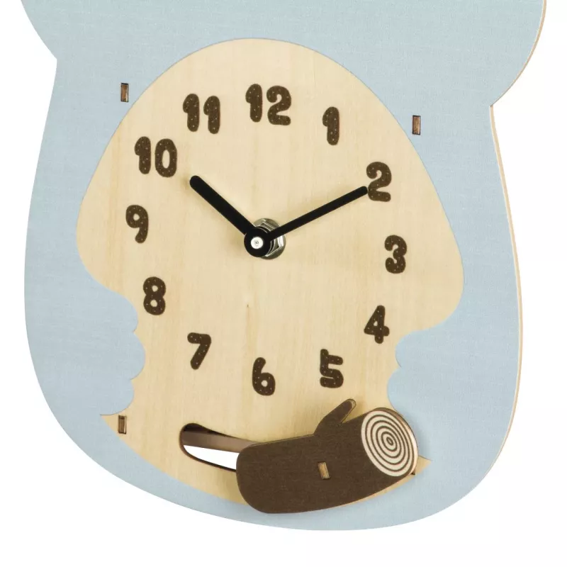 Orologio meccanico a pendolo Hama Koala altro blu, marrone, legno