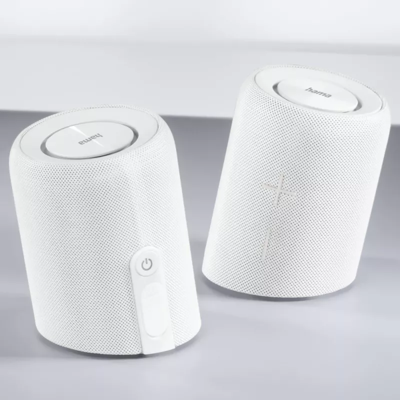Hama Twin 3.0 altoparlante portatile stereo bianco 30 W