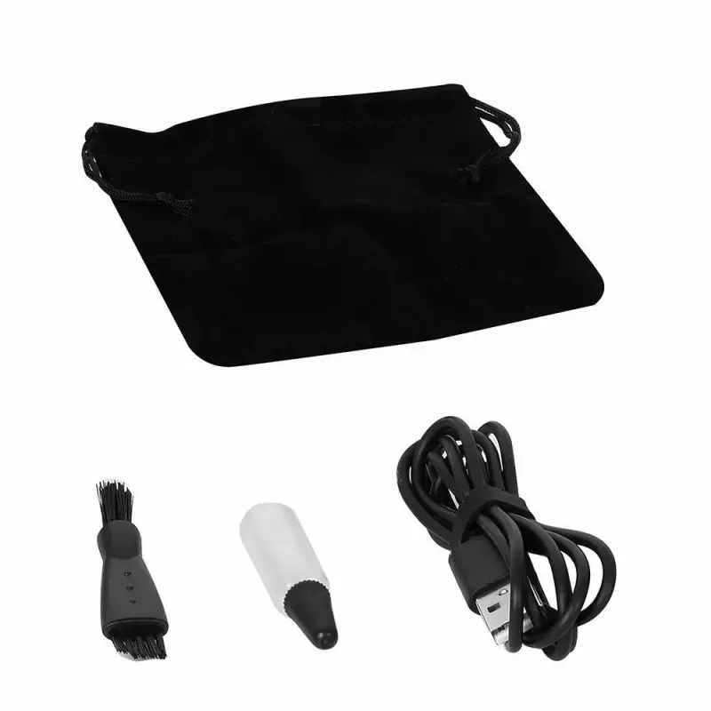 Manta HS-01BK Shavio set tagliacapelli e barba, nero/cromo