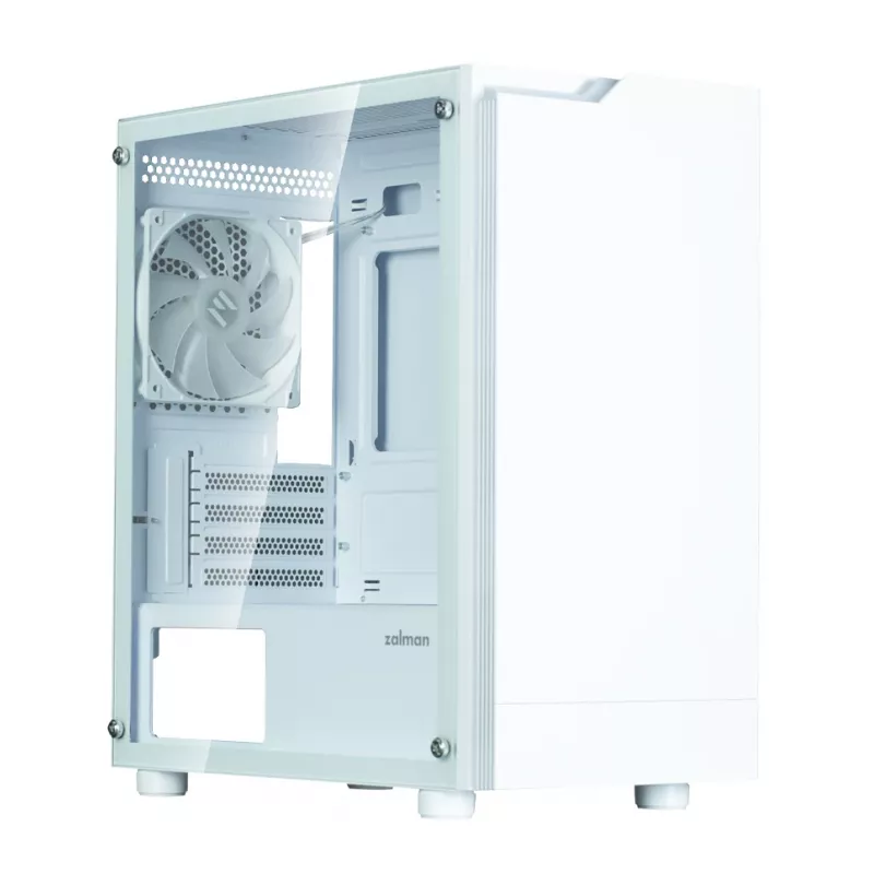 Case per computer Zalman T4 Plus Mini Tower bianco