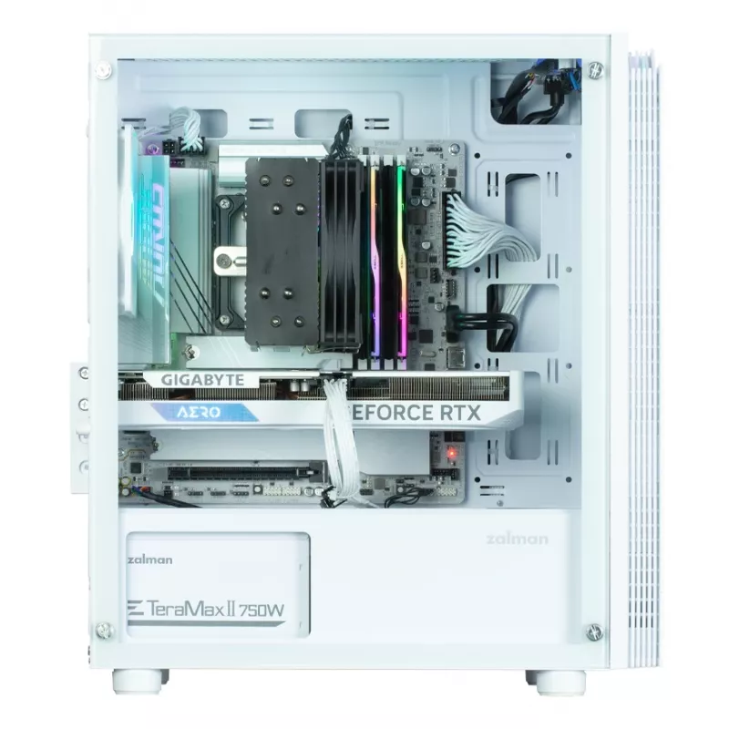 Case per computer Zalman T4 Plus Mini Tower bianco