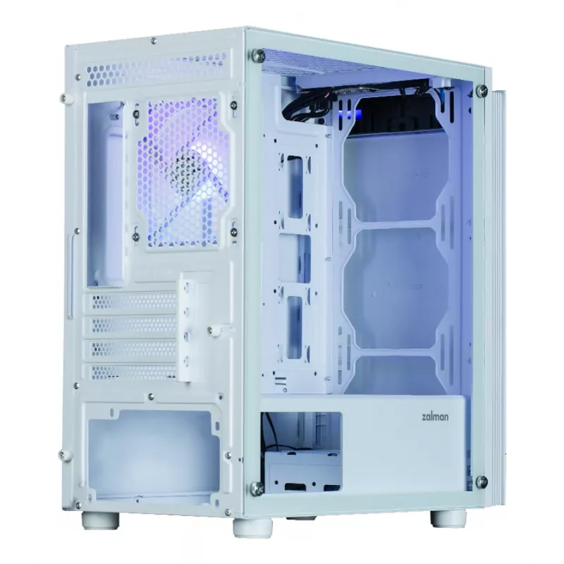 Case per computer Zalman T4 Plus Mini Tower bianco