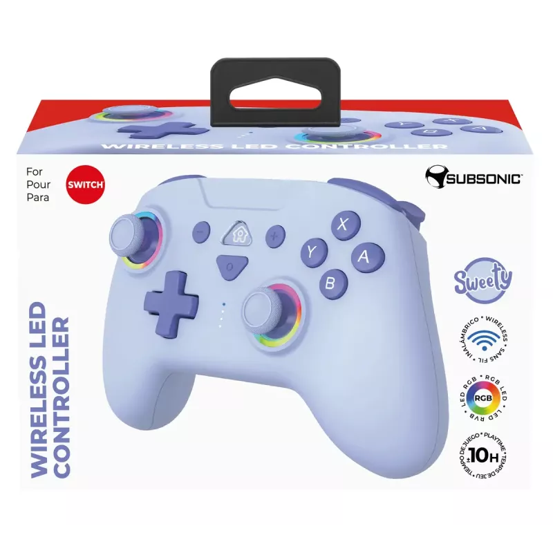 Gamepad Subsonic 147436 blu RF Nintendo Switch wireless batteria 10h