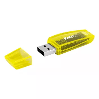 Chiavetta USB Emtec C410 Neon 16GB Type-A 2.0 arancione giallo