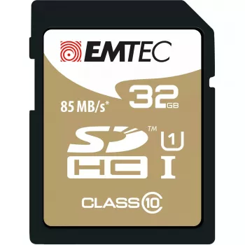 Scheda di memoria Emtec 32 GB SDHC Class 10 ECMSD32GHC10GP