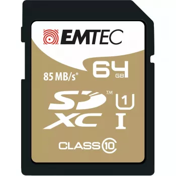 Scheda di memoria Emtec 64 GB SDXC Class 10 ECMSD64GXC10GP