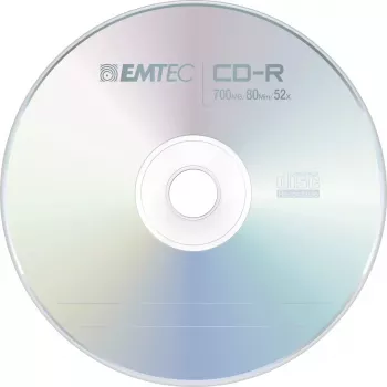 CD-R Emtec ECOC805052CB 700 MB 52x 50 pezzi