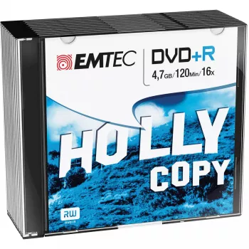DVD+R Emtec ECOVPR471016SL 4,7 GB 10 pezzi