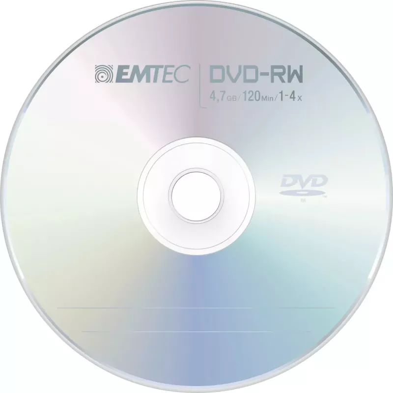 DVD-RW Emtec ECOVRW47104CB 4,7 GB 10 pz.