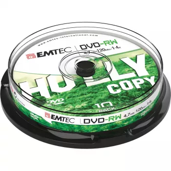 DVD-RW Emtec ECOVRW47104CB 4,7 GB 10 pz.
