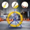 Asta di tiro per cavi Extralink Pilot 3,8 mm 25 m fibra ottica FRP gialla