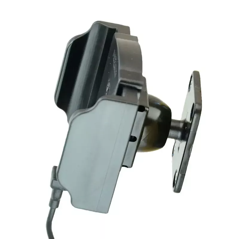 Adattatore caricabatterie auto per cellulare/smartphone KRAM Fix2Car — alimentazione da accendisigari, nero