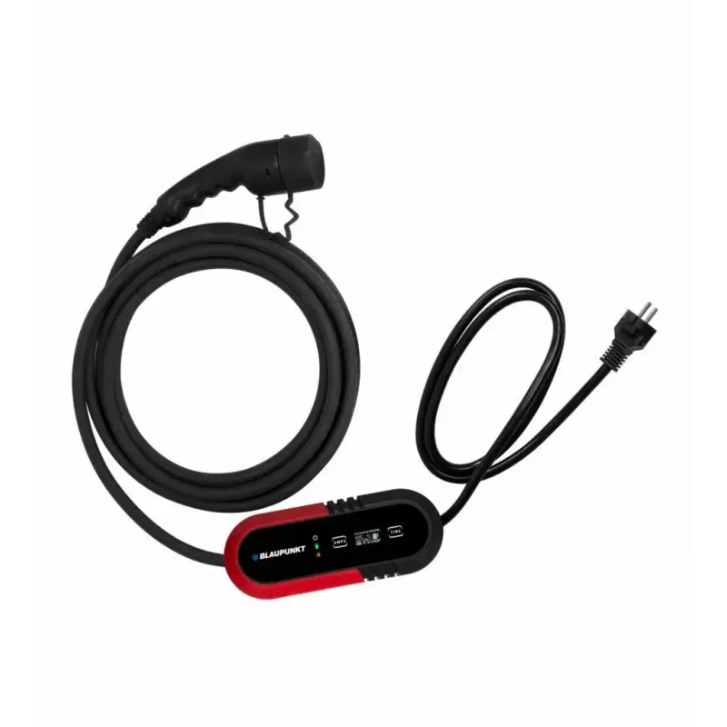 Blaupunkt P1PM2T2 stazione di ricarica da pavimento nera in plastica 3700W cavo 8m