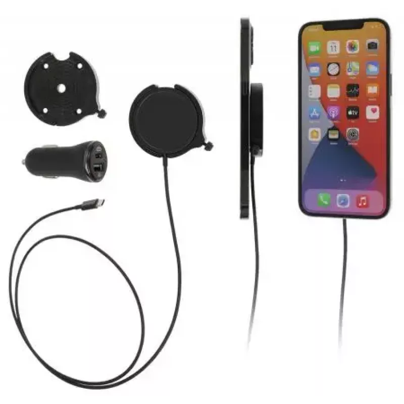 Supporto attivo Brodit 216324 cellulare smartphone nero