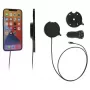 Supporto attivo Brodit 216324 cellulare smartphone nero