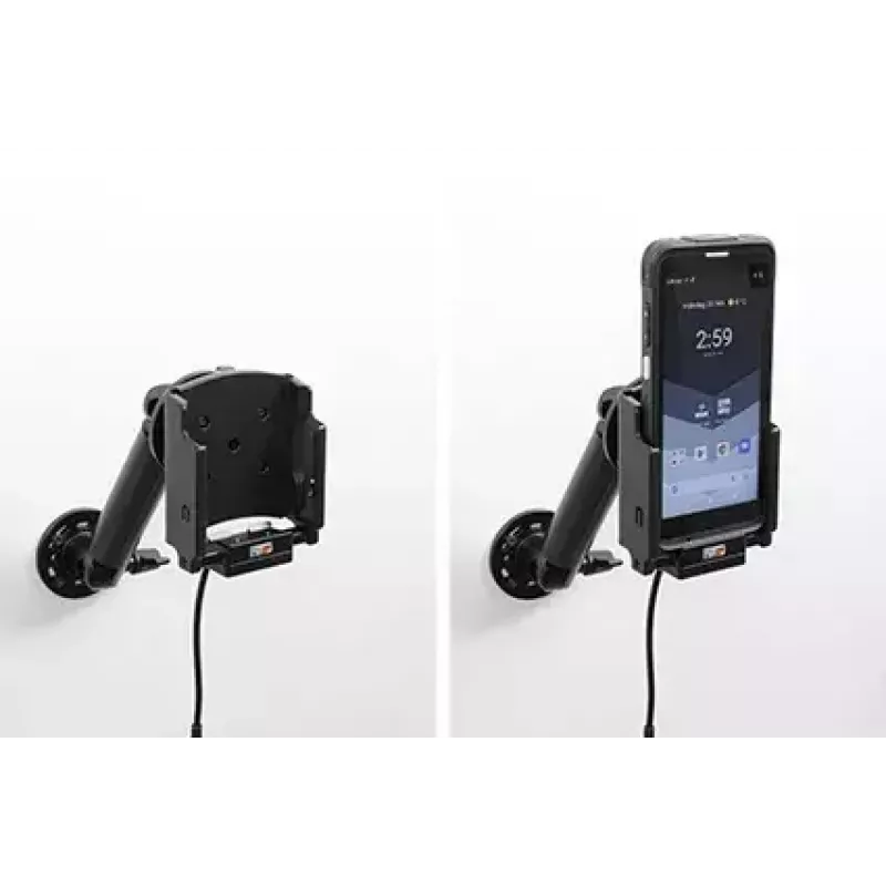 Supporto attivo Brodit 713343 computer mobile smartphone nero