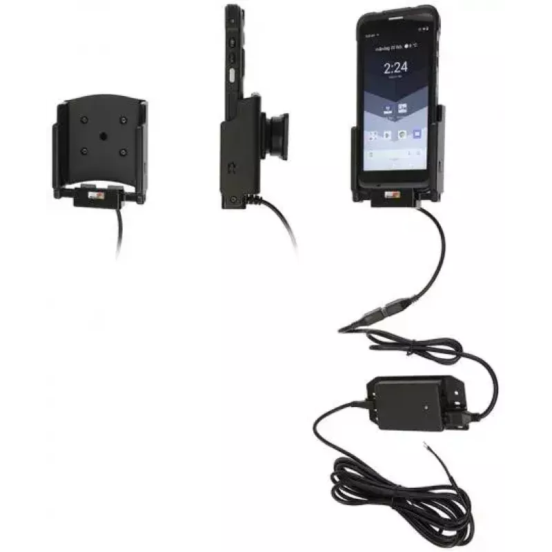 Supporto attivo Brodit 713343 computer mobile smartphone nero