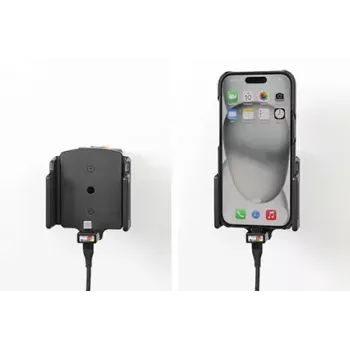 Supporto attivo per cellulare/smartphone Brodit 727370, nero — uso in auto e interni