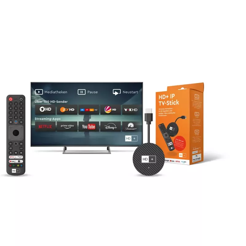 HD+ Smart TV Dongle HDMI 4K Ultra HD Android nero 32GB