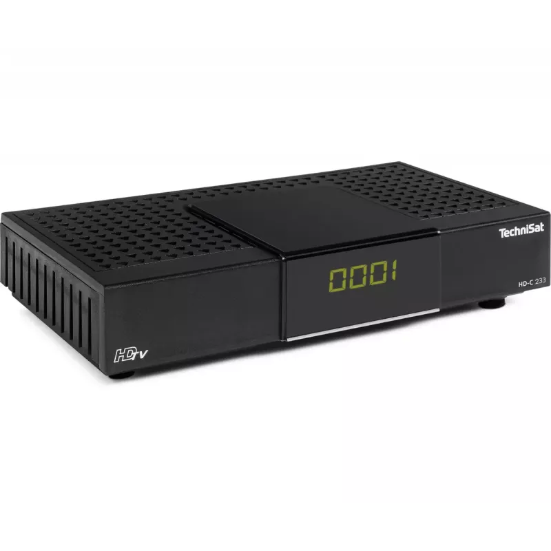 Ricevitore via cavo TechniSat HD-C 233 nero DVB-C 1 tuner