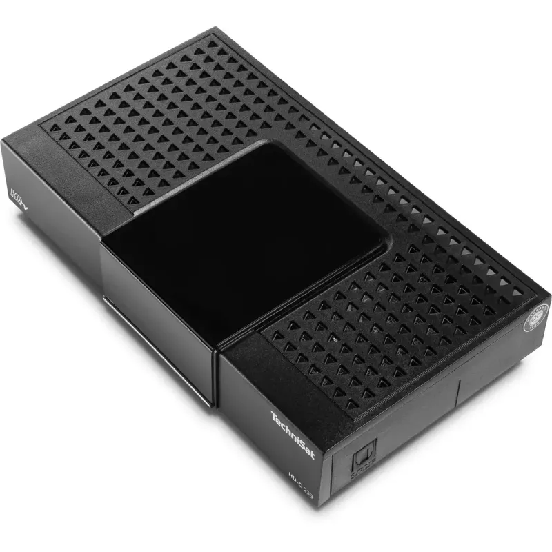 Ricevitore via cavo TechniSat HD-C 233 nero DVB-C 1 tuner