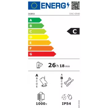 Smartphone Doro Aurora A20 4.5 pollici 4 GB 64 GB nero bianco