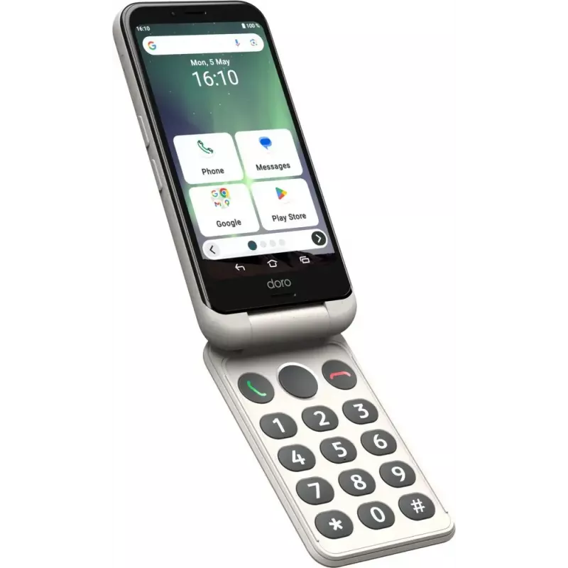 Smartphone Doro Aurora A20 4.5 pollici 4 GB 64 GB nero bianco