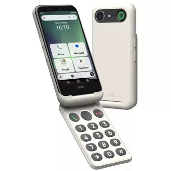 Smartphone Doro Aurora A20 4.5 pollici 4 GB 64 GB nero bianco