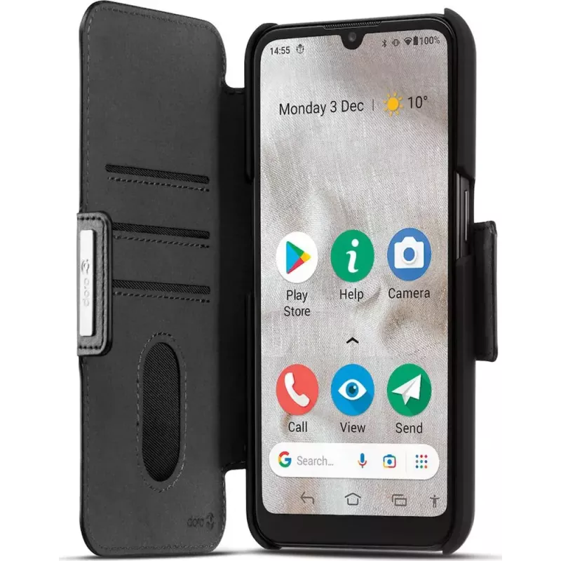 Custodia per cellulare Bigben Connected DOROFOLIO8100N nero per Doro 8100/8110