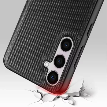 Custodia per cellulare Nevox StyleShell NYLO Samsung Galaxy S24 Plus nero 16,8 cm