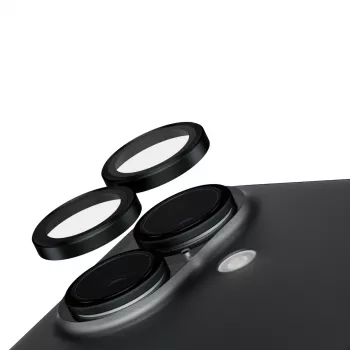 PanzerGlass SAFE. by ® protezione obiettivo fotocamera nero iPhone 16 | 16 Plus