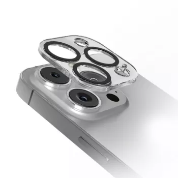 Protezione schermo e obiettivo fotocamera SBS TECAMGLIP16PK per iPhone 16 Pro/Pro Max antigraffio trasparente