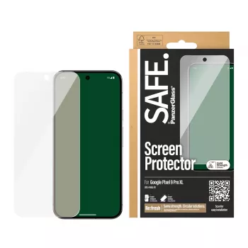 Pellicola protettiva per schermo PanzerGlass SAFE. by ® Google Pixel 9 Pro XL Ultra-Wide Fit antigraffio antiurto
