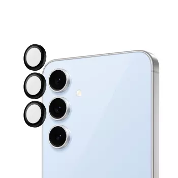 PanzerGlass ® Hoops® protezione lenti fotocamera nero Samsung Galaxy S24 FE
