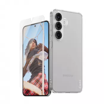 PanzerGlass CARE by Fashion bundle 2-in-1 Samsung Galaxy S25