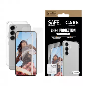 PanzerGlass CARE by Fashion bundle 2-in-1 Samsung Galaxy S25