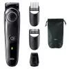 Rifinitore barba Braun BeardTrimmer 3 BT3440, lavabile, batteria, nero