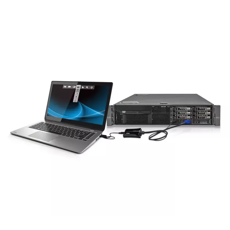 Adattatore console KVM USB per laptop ATEN CV211 Crash Cart