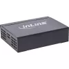 Switch di rete Gigabit InLine 5 porte, 1 Gb/s, desktop, case in metallo, senza ventola