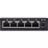 Switch di rete Gigabit InLine 5 porte, 1 Gb/s, desktop, case in metallo, senza ventola